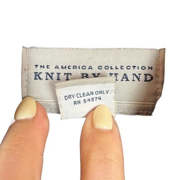 American Collection Black 100% Wool Tight Knit Turtleneck Snowflake Sweater - Picture 3 of 11